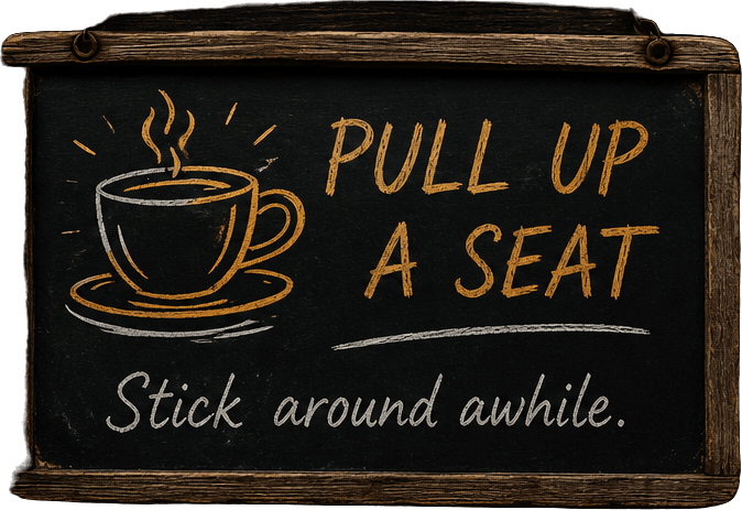 Pull Up A Seat — stick around awhile